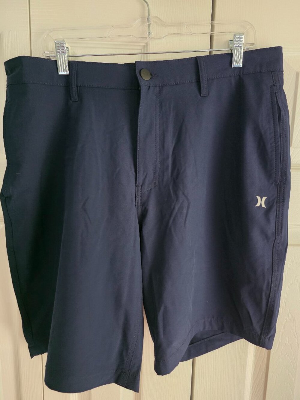 Hurley Men’s Navy Blue Performance Shorts Size 36 Golf Walking Casual
